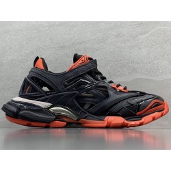 GT Balenciaga Track 2.0 Dark Gray Orange