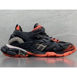 GT Balenciaga Track 2.0 Dark Gray Orange