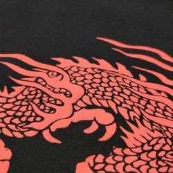 Supreme Dragon Black Tee