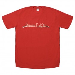 Supreme Fuck You Tee Red