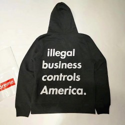 Supreme Box Logo Hoodie IBCA Black