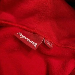 Supreme Box Logo Hoodie IBCA Red